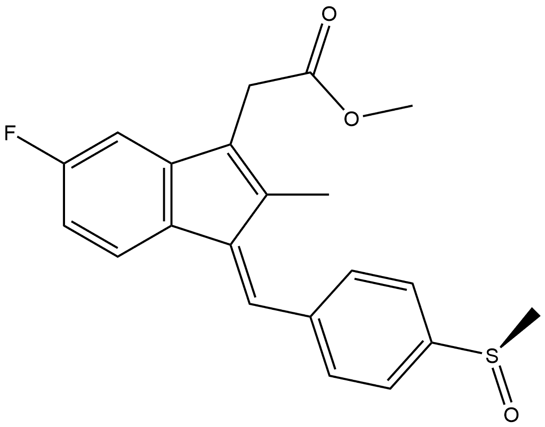 Sulindac Impurity 17 Structure