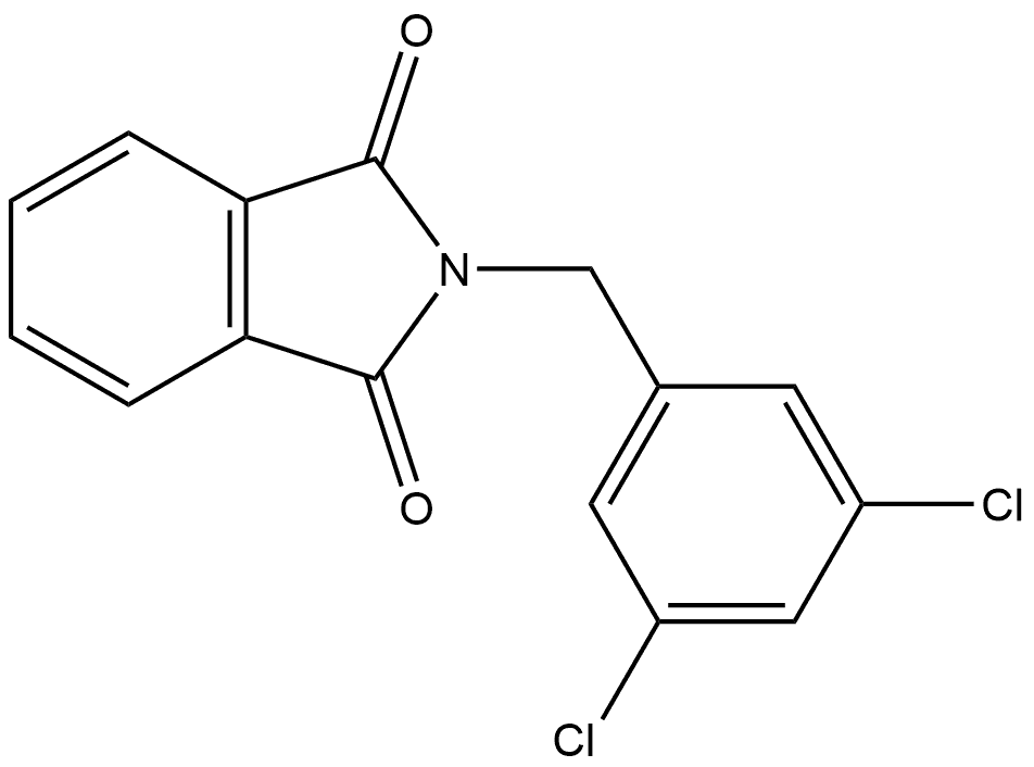 2-[(3,5-Dichlorophenyl)methyl]-1H-isoindole-1,3(2H)-dione Structure