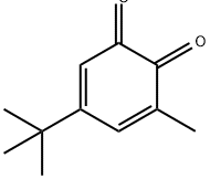 3,5-Cyclohexadiene-1,2-dione, 5-(1,1-dimethylethyl)-3-methyl- Structure