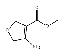 3-Furancarboxylic acid, 4-amino-2,5-dihydro-, methyl ester 구조식 이미지