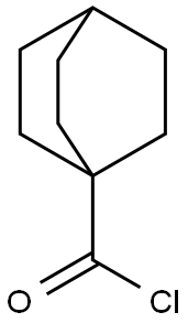 Bicyclo[2.2.2]octane-1-carbonyl chloride Structure