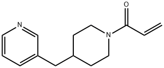 1-[4-(3-Pyridinylmethyl)-1-piperidinyl]-2-propen-1-one Structure