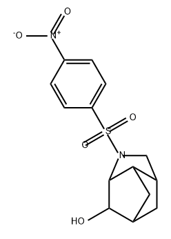 3,5-Methanocyclopenta[b]pyrrol-6-ol, octahydro-1-[(4-nitrophenyl)sulfonyl]- Structure