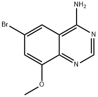 6-Bromo-8-methoxyquinazolin-4-amine Structure