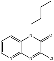 1-butyl-3-chloropyrido[2,3-b]pyrazin-2(1H)-one Structure