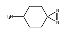 1,2-Diazaspiro[2.5]oct-1-en-6-amine Structure