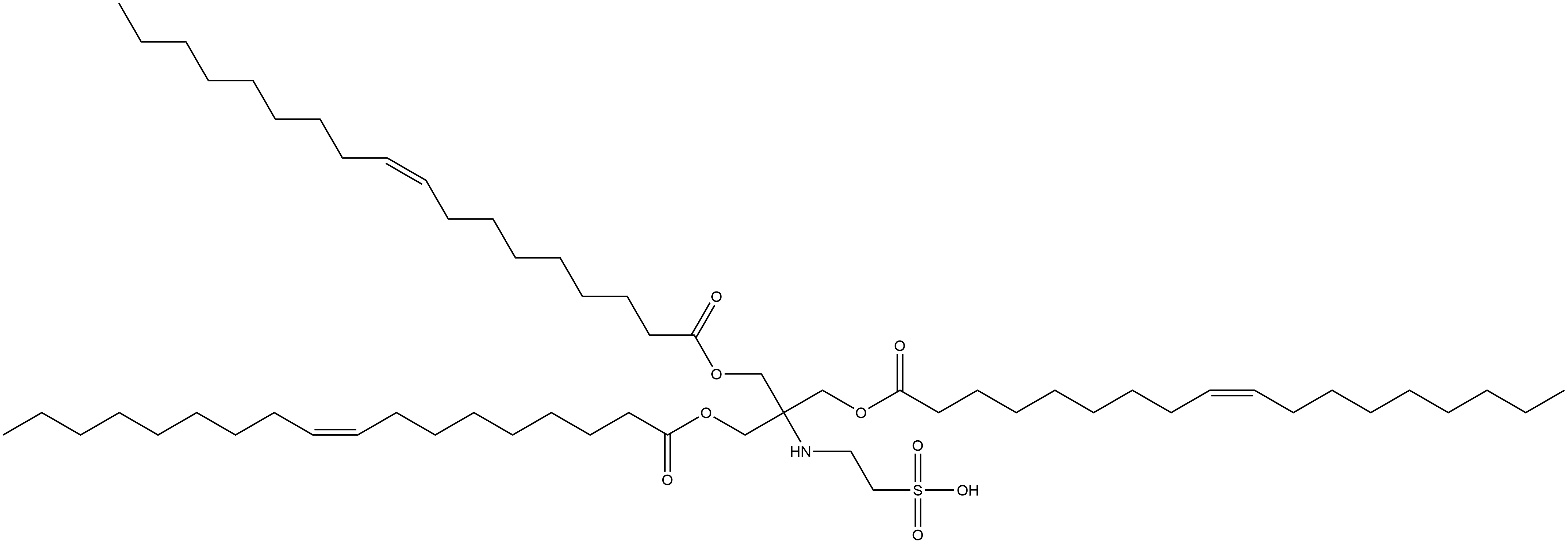 Tris-Oleoyltromethamine Ethane Sulfonic Acid Structure