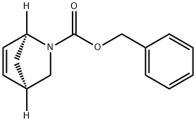 2-Azabicyclo[2.2.1]hept-5-ene-2-carboxylic acid, phenylmethyl ester, (1S,4R)- Structure