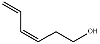 3,5-Hexadien-1-ol, (3Z)- Structure