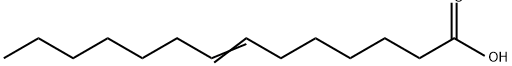 7-Tetradecenoic acid Structure