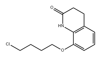 2(1H)-Quinolinone, 8-(4-chlorobutoxy)-3,4-dihydro- Structure