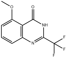 5-Methoxy-2-(trifluoromethyl)quinazolin-4-ol 구조식 이미지