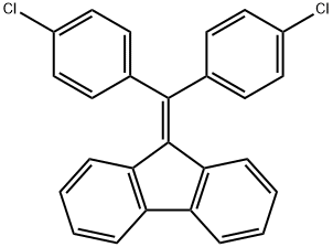 9H-Fluorene, 9-[bis(4-chlorophenyl)methylene]- Structure