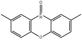 10H-Phenoxaphosphine, 2,8-dimethyl-, 10-oxide Structure