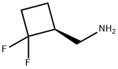 (S)-C-(2,2-Difluoro-cyclobutyl)-methylamine Structure