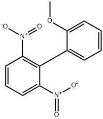 1,1'-Biphenyl, 2'-methoxy-2,6-dinitro- 구조식 이미지
