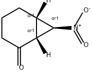 rac-(1R,6S,7R)-7-nitrobicyclo[4.1.0]heptan-2-one Structure