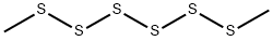 Hexasulfide, dimethyl Structure