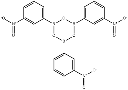 Boroxin, 2,4,6-tris(3-nitrophenyl)- 구조식 이미지