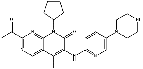 Palbociclib Impurity 7 구조식 이미지