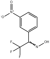 Ethanone, 2,2,2-trifluoro-1-(3-nitrophenyl)-, oxime Structure