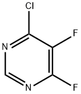 Pyrimidine, 4-chloro-5,6-difluoro- Structure