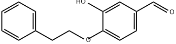 Benzaldehyde, 3-hydroxy-4-(2-phenylethoxy)- Structure