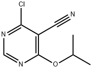 4-chloro-6-propan-2-yloxypyrimidine-5-carbonitrile 구조식 이미지