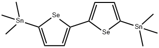 Stannane, 1,1'-[2,2'-biselenophene]-5,5'-diylbis[1,1,1-trimethyl- Structure
