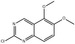 Quinazoline, 2-chloro-5,6-dimethoxy- Structure