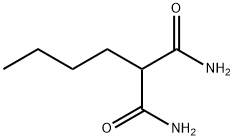 Propanediamide, 2-butyl- Structure