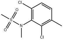 N-(2,6-Dichloro-3-methylphenyl)-N-methylmethanesulfonamide Structure