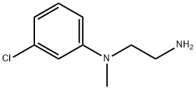 1,2-Ethanediamine, N1-(3-chlorophenyl)-N1-methyl- Structure