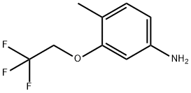 4-Amino-2-(2,2,2-trifluoroethoxy)toluene 구조식 이미지