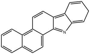 11H-Naphtho[2,1-a]carbazole Structure