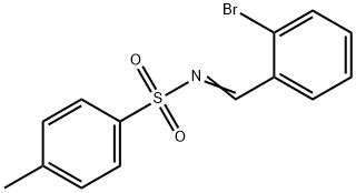Benzenesulfonamide, N-[(2-bromophenyl)methylene]-4-methyl- 구조식 이미지