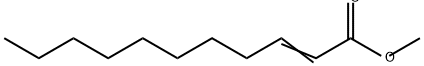 2-Undecenoic acid methyl ester Structure