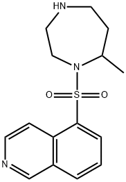 Isoquinoline, 5-[(hexahydro-7-methyl-1H-1,4-diazepin-1-yl)sulfonyl]- Structure