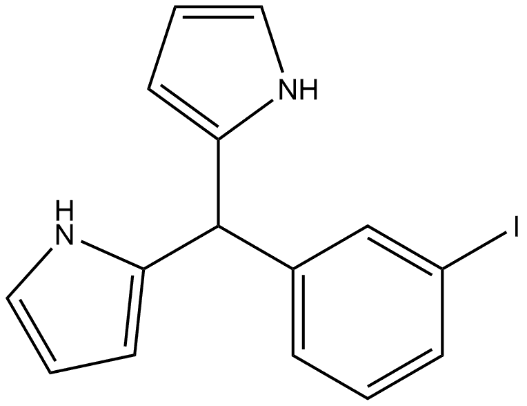 2,2’-[(3-Iodophenyl)methylene]bis(1H-pyrrole) Structure