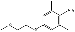 Benzenamine, 4-(2-methoxyethoxy)-2,6-dimethyl- Structure