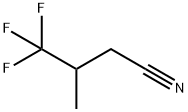 Butanenitrile, 4,4,4-trifluoro-3-methyl- Structure