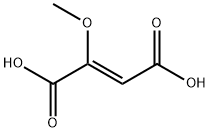 2-Butenedioic acid, 2-methoxy-, (2Z)- Structure