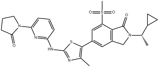 AZD8154 Structure