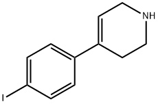 4-(4-iodophenyl)-1,2,3,6-tetrahydropyridine Structure