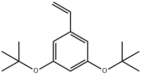 1,3-Bis(1,1-dimethylethoxy)-5-ethenylbenzene 구조식 이미지