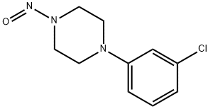 1-(3-chlorophenyl)-4-nitrosopiperazine Structure