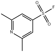 2,6-dimethylpyridine-4-sulfonyl fluoride Structure