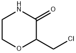 2-(chloromethyl)morpholin-3-one Structure