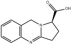 Pyrrolo[2,1-b]quinazoline-1-carboxylic acid, 1,2,3,9-tetrahydro-, (1R)- 구조식 이미지