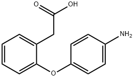 [2-(4-aminophenoxy)phenyl]acetic acid Structure